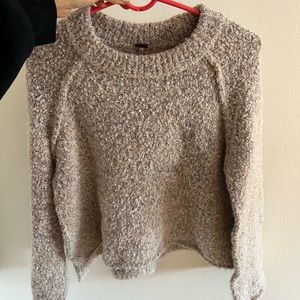 Free People oatmeal sweater